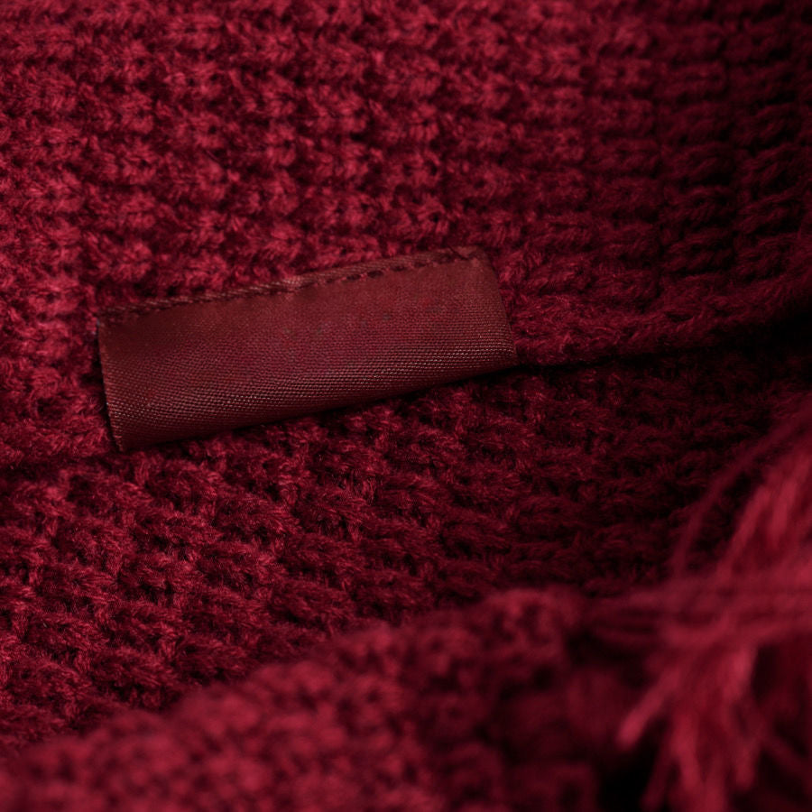 Taylor's Red All Too Well Scarf Embroidered Cable Knite